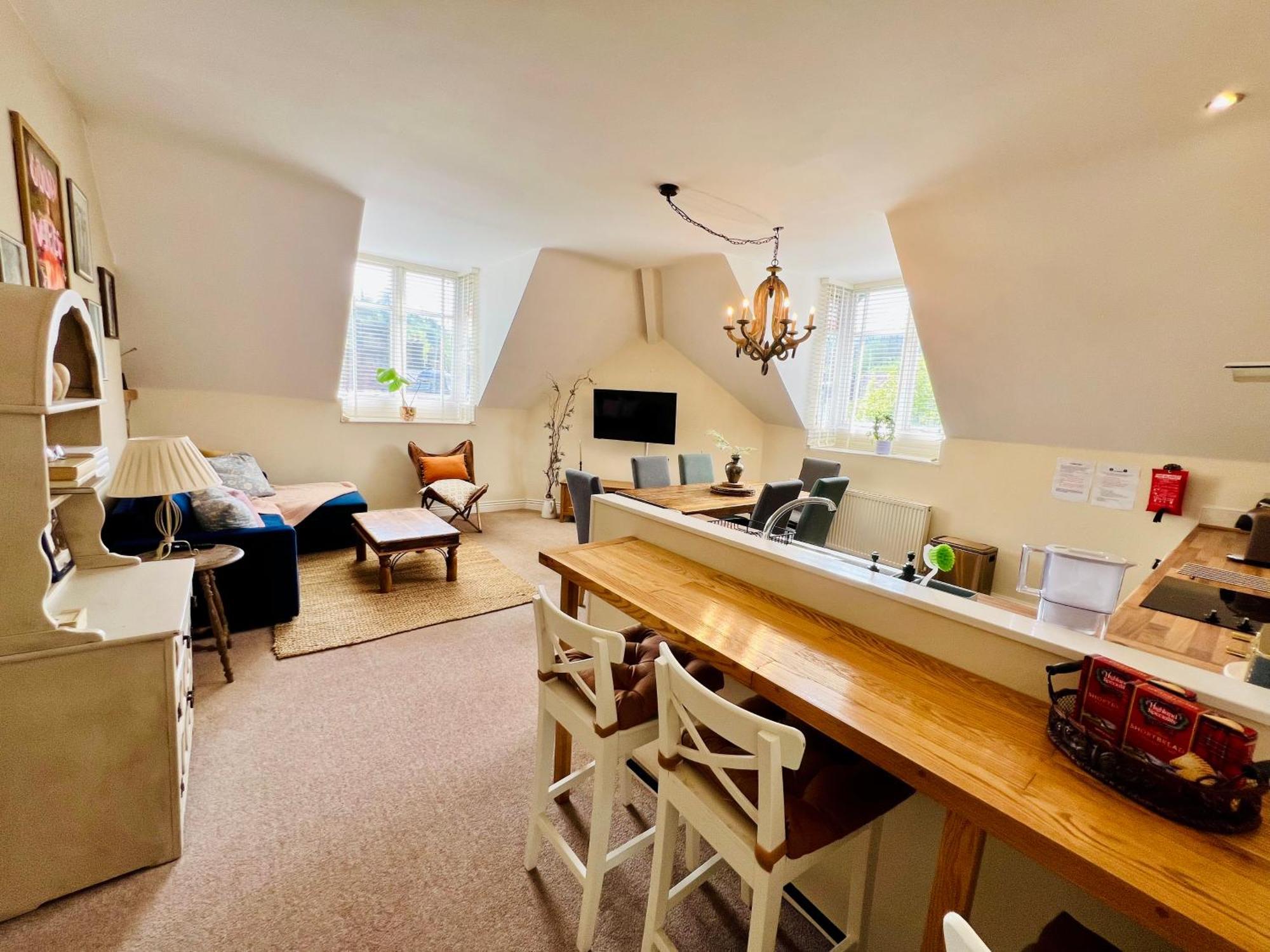 Top Floor Double En-Suite Br Apartment Central Matlock มัทล็อก ภายนอก รูปภาพ